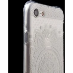 Coque Silicone IPhone SE 2022, SE 2020 Et IPhone 8, 7 Fantaisie Mandala Blanc -All For Phone Magasin coque iphone 7 frac1466 7