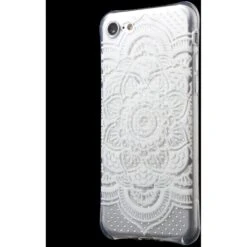 Coque Silicone IPhone SE 2022, SE 2020 Et IPhone 8, 7 Fantaisie Floral Blanc -All For Phone Magasin coque iphone 7 frac1467 2