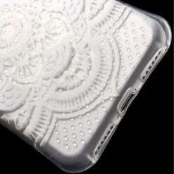 Coque Silicone IPhone SE 2022, SE 2020 Et IPhone 8, 7 Fantaisie Floral Blanc -All For Phone Magasin coque iphone 7 frac1467 5