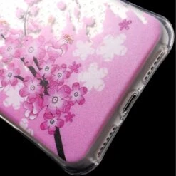 Coque Silicone IPhone SE 2022, SE 2020 Et IPhone 8, 7 Fantaisie Explosion De Fleurs Blanc -All For Phone Magasin coque iphone 7 frac1468 5