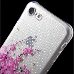 Coque Silicone IPhone SE 2022, SE 2020 Et IPhone 8, 7 Fantaisie Explosion De Fleurs Blanc -All For Phone Magasin coque iphone 7 frac1468 6