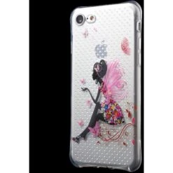 Coque Silicone IPhone SE 2022, SE 2020 Et IPhone 8, 7 Fantaisie Butterfly Blanc -All For Phone Magasin coque iphone 7 frac1470 2