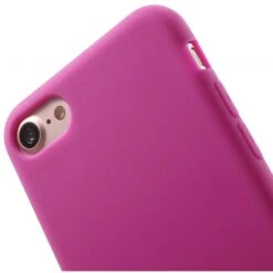 Coque IPhone SE 2022, SE 2020 Et IPhone 8, 7 Silicone Souple Matte Fushia -All For Phone Magasin coque iphone 7 frac1482 4