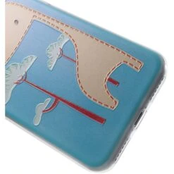 Coque IPhone SE 2022, SE 2020 Et IPhone 8, 7 Silicone Souple Cool Girafe Bleu -All For Phone Magasin coque iphone 7 frac1500 5