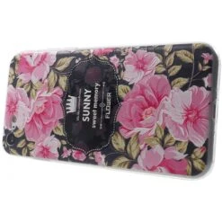 Coque IPhone SE 2022, SE 2020 Et IPhone 8, 7 Silicone Souple Pretty Flowers Noir -All For Phone Magasin coque iphone 7 frac1503 3