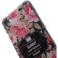 Coque IPhone SE 2022, SE 2020 Et IPhone 8, 7 Silicone Souple Pretty Flowers Noir -All For Phone Magasin coque iphone 7 frac1503 5