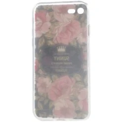 Coque IPhone SE 2022, SE 2020 Et IPhone 8, 7 Silicone Souple Pretty Flowers Noir -All For Phone Magasin coque iphone 7 frac1503 7