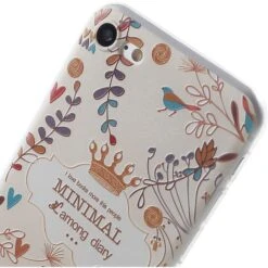 Coque IPhone SE 2022, SE 2020 Et IPhone 8, 7 Silicone Souple Flowers & Birds -All For Phone Magasin coque iphone 7 frac1504 5