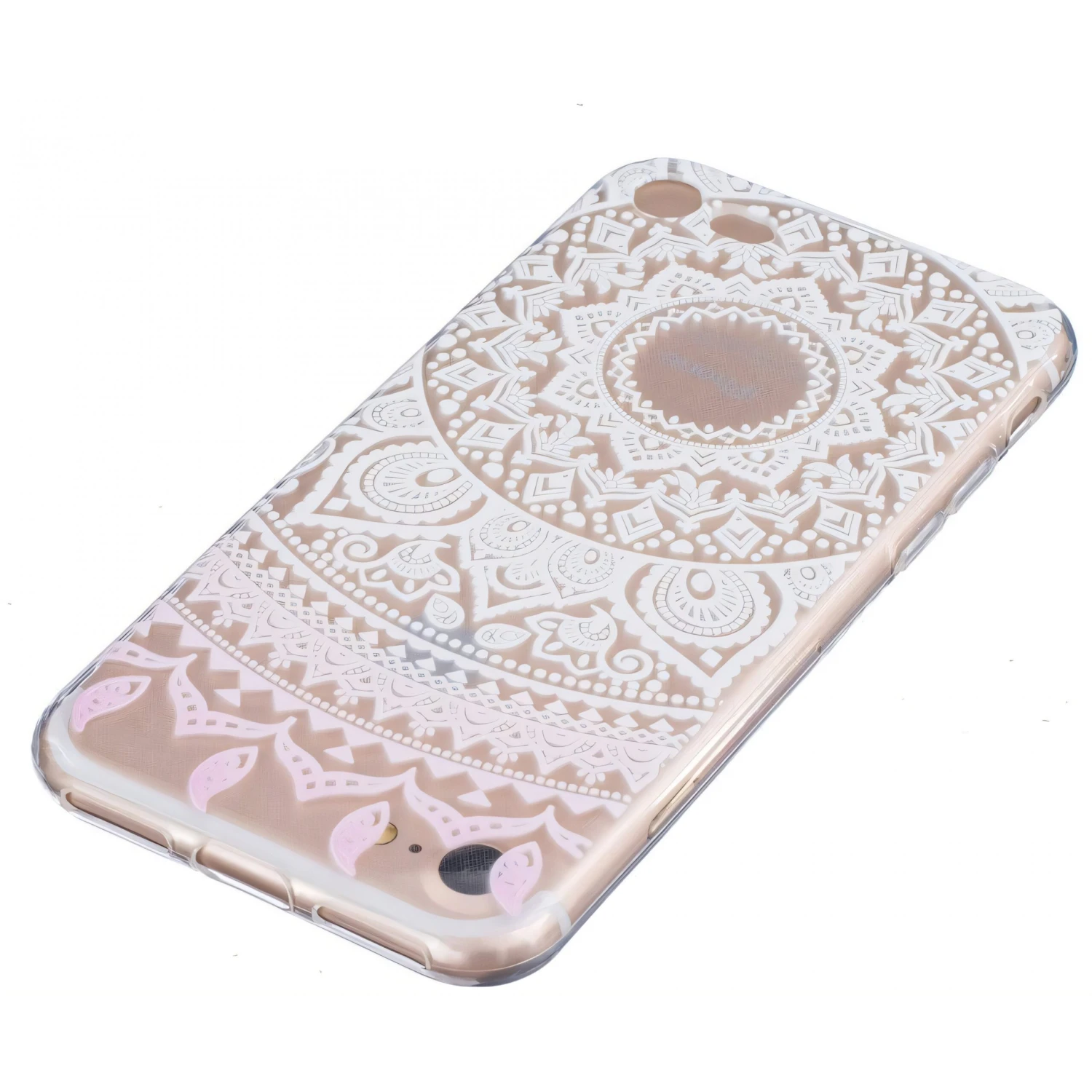 Coque IPhone 7 Et IPhone 8 Silicone Classic Mandala Transparent 4 Coque IPhone 7 Et IPhone 8 Silicone Classic Mandala Transparent – Image 2