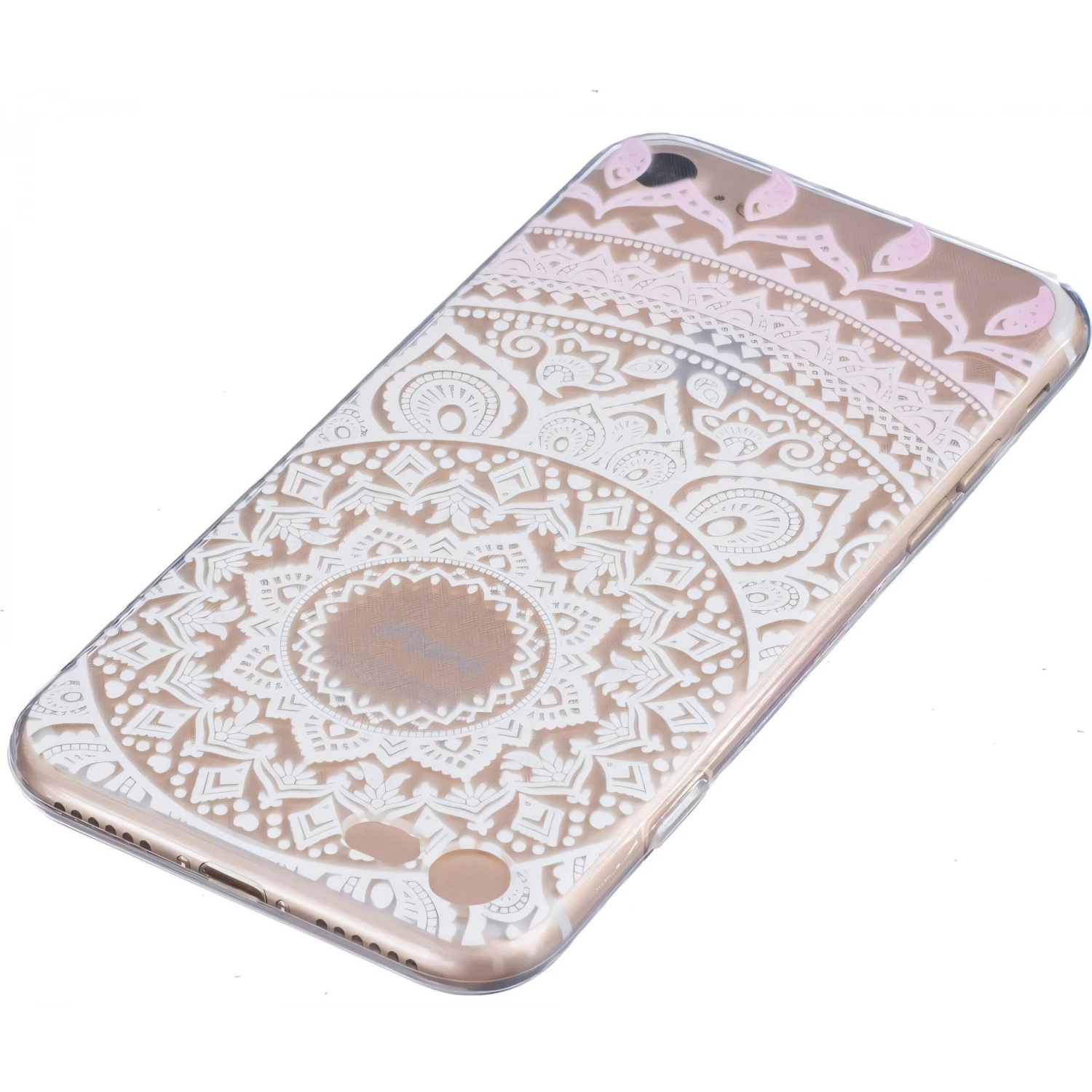 Coque IPhone 7 Et IPhone 8 Silicone Classic Mandala Transparent 5 Coque IPhone 7 Et IPhone 8 Silicone Classic Mandala Transparent – Image 3
