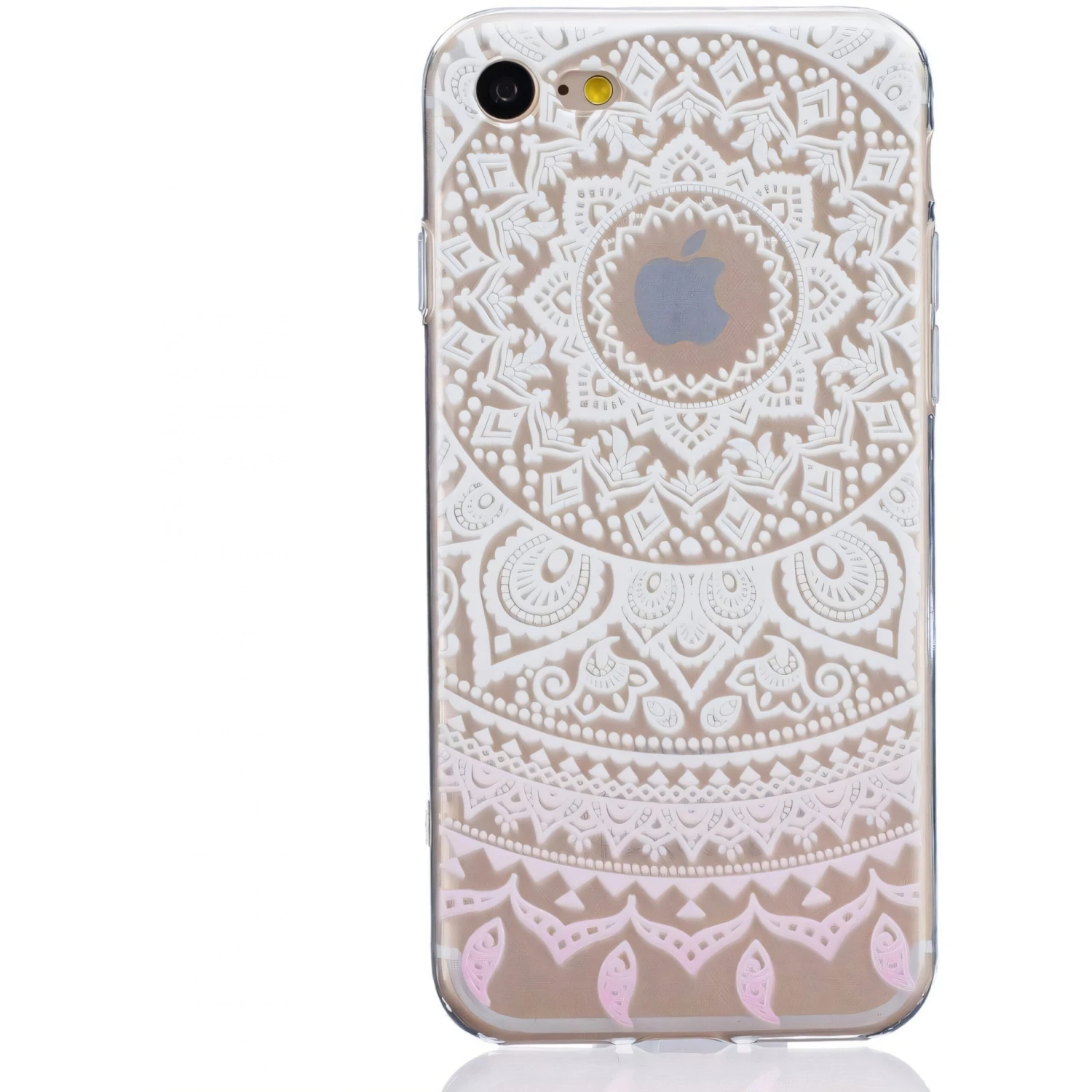 Coque IPhone 7 Et IPhone 8 Silicone Classic Mandala Transparent 3 Coque IPhone 7 Et IPhone 8 Silicone Classic Mandala Transparent
