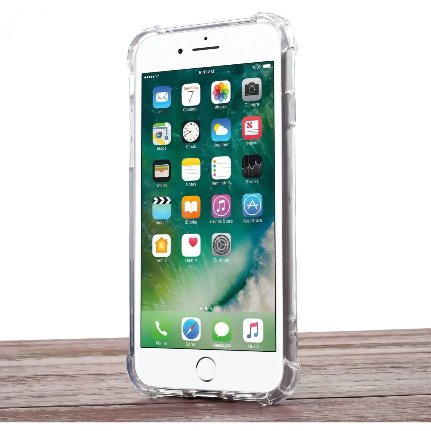 Coque IPhone 7 Et IPhone 8 Antichoc Hybrid Transparent KANJIAN 4 Coque IPhone 7 Et IPhone 8 Antichoc Hybrid Transparent KANJIAN – Image 2