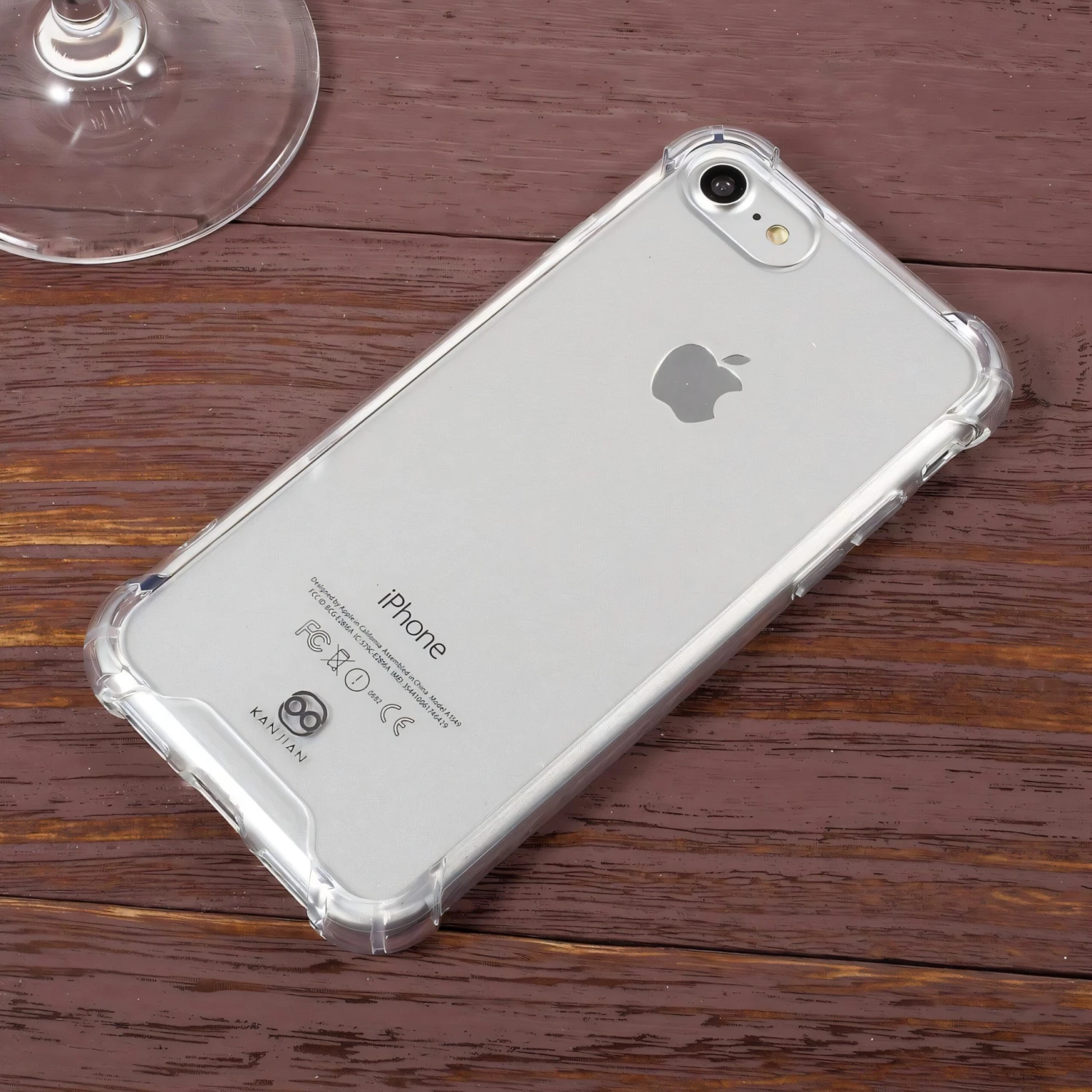 Coque IPhone 7 Et IPhone 8 Antichoc Hybrid Transparent KANJIAN 5 Coque IPhone 7 Et IPhone 8 Antichoc Hybrid Transparent KANJIAN – Image 3