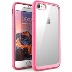 Coque IPhone SE 2022, SE 2020 Et IPhone 8, 7 Silicone Protection Bord Renforcé SUPCASE Rose