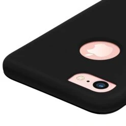 Coque IPhone SE 2022, SE 2020 Et IPhone 8, 7 Integrale Silicone Rigide Noir -All For Phone Magasin coque iphone 7 frac3184 3