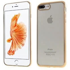 Coque IPhone 7 Plus Et 8 Plus I-smile Apple Or