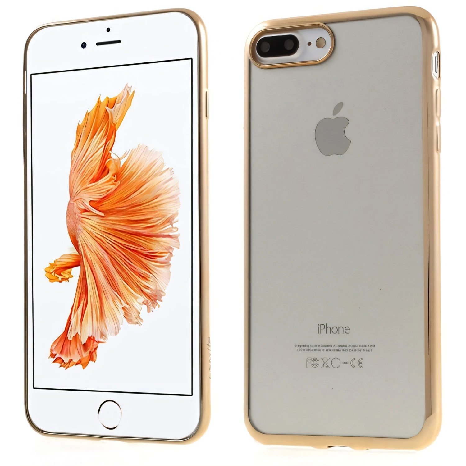 Coque IPhone 7 Plus Et 8 Plus I-smile Apple Or 3 Coque IPhone 7 Plus Et 8 Plus I-smile Apple Or