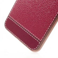 Coque IPhone 8 Plus Et 7 Plus Style Cuir Plaqué Fushia -All For Phone Magasin coque iphone 7 plus frac1464 3