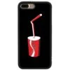 Coque IPhone 8 Plus Et IPhone 7 Plus Silicone Boisson Noir -All For Phone Magasin coque iphone 7 plus frac1517