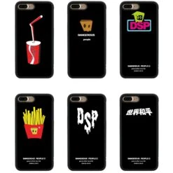 Coque IPhone 8 Plus Et IPhone 7 Plus Silicone Dangerous People Noir -All For Phone Magasin coque iphone 7 plus frac1518 5