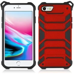 Coque Antichoc IPhone SE 2022, SE 2020 Et IPhone 8, 7 Spider Series Angibabe Rouge -All For Phone Magasin coque iphone 8 frac2062 2