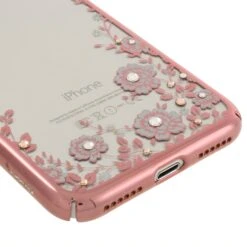 Coque Silicone IPhone SE 2022, SE 2020 Et IPhone 8, 7 Avec Pierres Swarovski Blanc -All For Phone Magasin coque iphone 8 frac2713 3