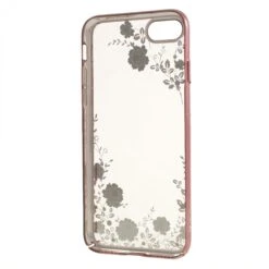 Coque Silicone IPhone SE 2022, SE 2020 Et IPhone 8, 7 Avec Pierres Swarovski Blanc -All For Phone Magasin coque iphone 8 frac2713 4