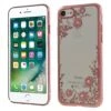 Coque Silicone IPhone SE 2022, SE 2020 Et IPhone 8, 7 Avec Pierres Swarovski Rose -All For Phone Magasin coque iphone 8 frac2714