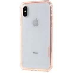 Coque IPhone X Et XS Antichoc Silicone Shell Rose -All For Phone Magasin coque iphone x frac1713 1