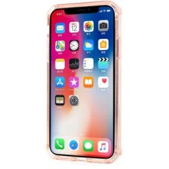 Coque IPhone X Et XS Antichoc Silicone Shell Rose -All For Phone Magasin coque iphone x frac1713 2
