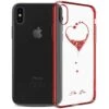 Coque IPhone X Et XS Silicone Star Series Cœur De Cristal KINGXBAR Rouge -All For Phone Magasin coque iphone x frac1722