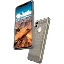 Coque IPhone X Et XS Silicone Style Geo Gris -All For Phone Magasin coque iphone x frac1738 5