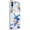 Coque IPhone X Et XS Silicone Fantaisie Fleurs Bleues Bleu -All For Phone Magasin coque iphone x frac1741
