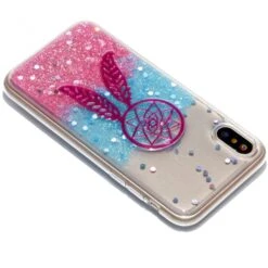 Coque IPhone X Et XS Fantaisie Poudre Attrape Rêves Rose -All For Phone Magasin coque iphone x frac1744 2