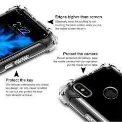 Coque IPhone X Et XS Antichoc IMAK Transparent -All For Phone Magasin coque iphone x frac1748 3