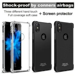Coque IPhone X Et XS Antichoc IMAK Transparent -All For Phone Magasin coque iphone x frac1748 4