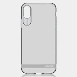 Coque IPhone X Et XS Silicone USAMS Argent