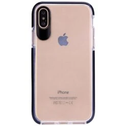 Coque IPhone X Et XS Transparent Silicone Noir