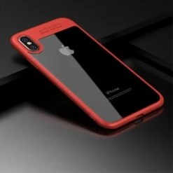 Coque IPhone X Et XS Hybrid Elegant IPAKY Rouge