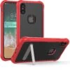 Coque IPhone X Et XS Antichoc Silicone Avec Support Rouge -All For Phone Magasin coque iphone x frac1762