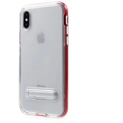 Coque IPhone X Et XS Plastique Avec Contour Hybrid Rouge -All For Phone Magasin coque iphone x frac1767 2