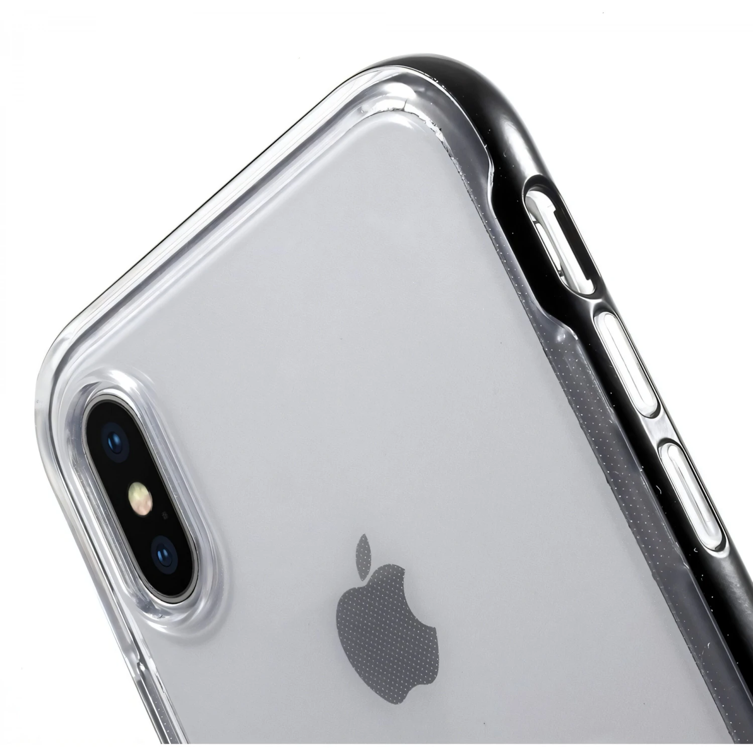 Coque IPhone X Et XS Plastique Avec Contour Hybrid Noir 8 Coque IPhone X Et XS Plastique Avec Contour Hybrid Noir – Image 6