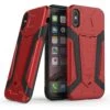 Coque IPhone X Et XS Silicone Hybrid Armor Kickstand Rouge -All For Phone Magasin coque iphone x frac1774