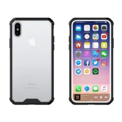 Coque IPhone X Et XS Transparent Et Resistant Elegant Noir -All For Phone Magasin coque iphone x frac1781 3
