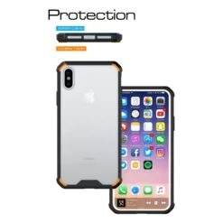 Coque IPhone X Et XS Transparent Et Resistant Elegant Noir -All For Phone Magasin coque iphone x frac1781 6