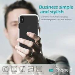 Coque IPhone X Et XS Antichoc Super Combo Blanc -All For Phone Magasin coque iphone x frac1782 5