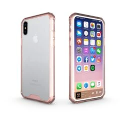 Coque Antichoc Transparente IPhone X Et XS Rose -All For Phone Magasin coque iphone x frac2053 11