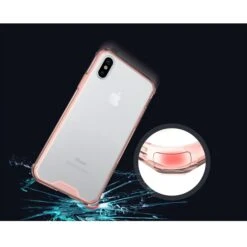 Coque Antichoc Transparente IPhone X Et XS Rose -All For Phone Magasin coque iphone x frac2053 7