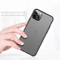 Coque Aspect Clear Avec Bords Silicone Antichocs IPhone X Et IPhone XS Noir -All For Phone Magasin coque iphone x frac3223 3