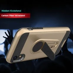 Coque IPhone XR Hybride Avec Support Or -All For Phone Magasin coque iphone xr frac2087 4